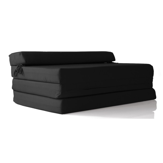 Καναπές - Κρεβάτι Flip Sofa μαύρο Kansas με φερμουάρ - Εικόνα 7| Mycollection.gr