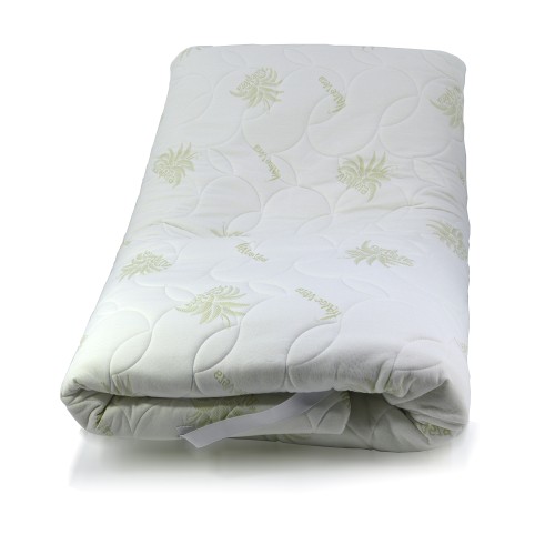 Ανώστρωμα Aloe Vera με φερμουάρ Memory foam Πάχος 6/7 εκ.