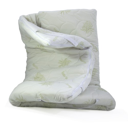 Ανώστρωμα Aloe Vera με φερμουάρ Memory foam Πάχος 6/7 εκ. Ανώστρωμα Aloe Vera με φερμουάρ Memory foam Πάχος 6/7 εκ.
