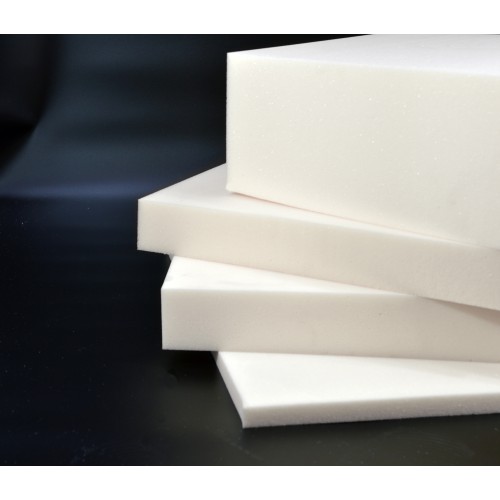 Φύλλο - Πλάκα Αφρολέξ μασίφ Νο 6000 σκληρότητα Medium 100% ανθεκτικό Λευκό