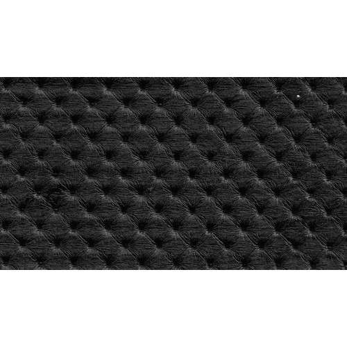 Δερματίνη με το μέτρο Arizona 7 Pu / Pvc Capitone Black