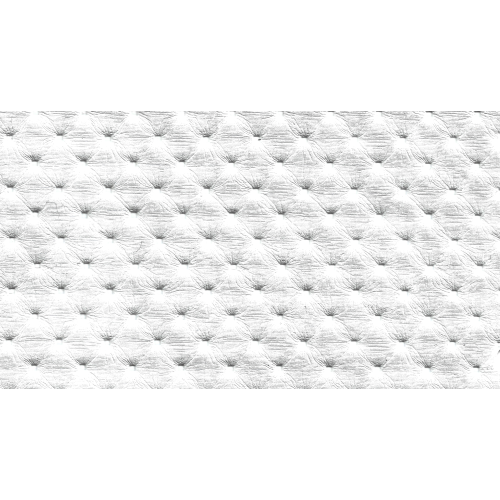 Δερματίνη με το μέτρο Arizona 8 Pu / Pvc Capitone White