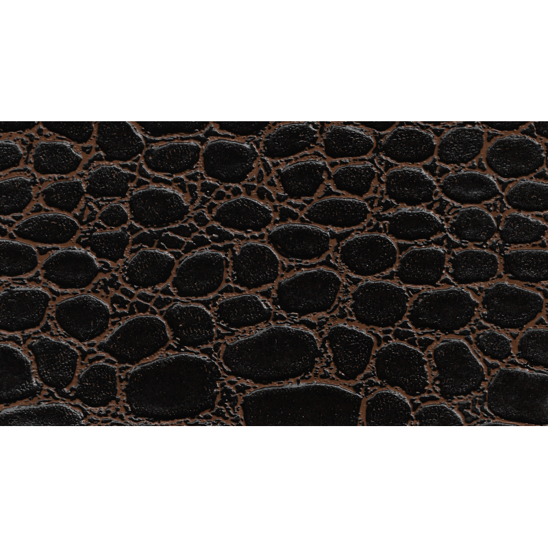 Δερματίνη με το μέτρο Manaos 3 Pu / Pvc Stone Effect Dark Brown With Cinammon Details | Mycollection.gr Δερματίνη με το μέτρο Manaos 3 Pu / Pvc Stone Effect Dark Brown With Cinammon Details | Mycollection.gr