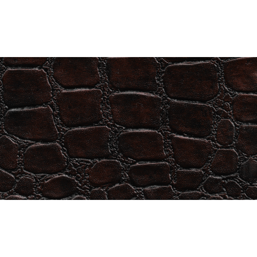 Δερματίνη με το μέτρο Manaos 4 Pu / Pvc Stone Effect Metallic Dark Brown