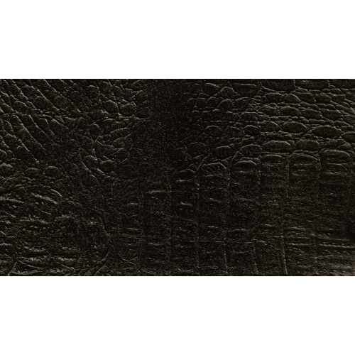 Δερματίνη με το μέτρο Manaos 5 Pu / Pvc Crocodile Skin Effect Black
