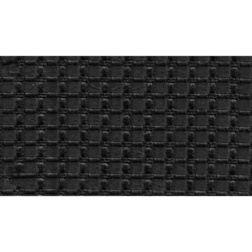 Δερματίνη με το μέτρο Montana 2 Pu / Pvc Brown-Black Capitone Square
