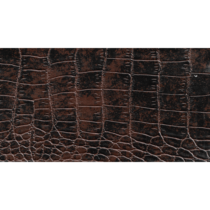 Δερματίνη με το μέτρο Nevada 4 Pu / Pvc Brown-Black Crocodile Effect | Mycollection.gr Δερματίνη με το μέτρο Nevada 4 Pu / Pvc Brown-Black Crocodile Effect | Mycollection.gr