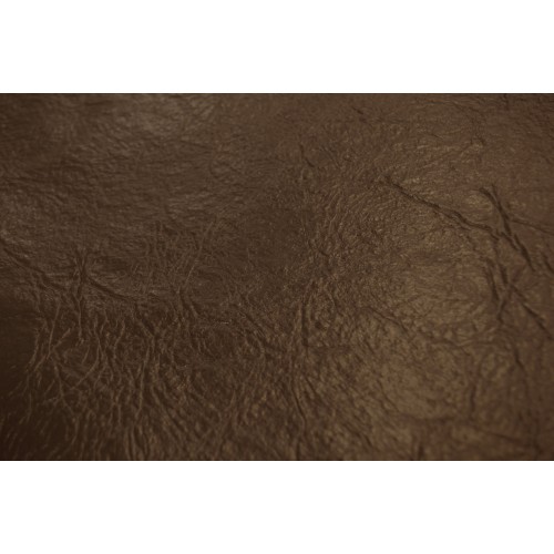 Μαξιλάρα Δερματίνη Δαπέδου Καφέ Miami Με Φερμουάρ