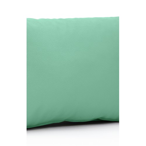 Μαξιλάρι Δερματίνη καναπέ Odario 16 - Turquoise Green Με Φερμουάρ Μαξιλάρι Δερματίνη καναπέ Odario 16 - Turquoise Green Με Φερμουάρ