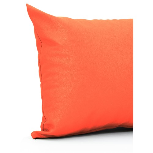 Μαξιλάρι Δερματίνη καναπέ Odario 19 - Orange Με Φερμουάρ Μαξιλάρι Δερματίνη καναπέ Odario 19 - Orange Με Φερμουάρ