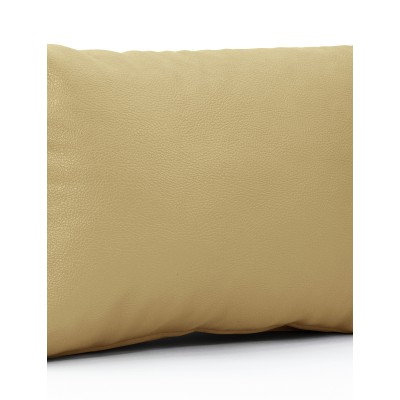 Μαξιλάρι Δερματίνη καναπέ Odario 2 - Light Tabac Με Φερμουάρ