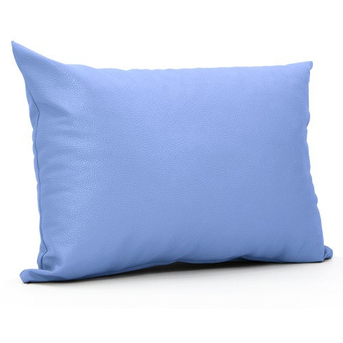 Μαξιλάρι Δερματίνη καναπέ Odario 21 - Baby Blue Με Φερμουάρ