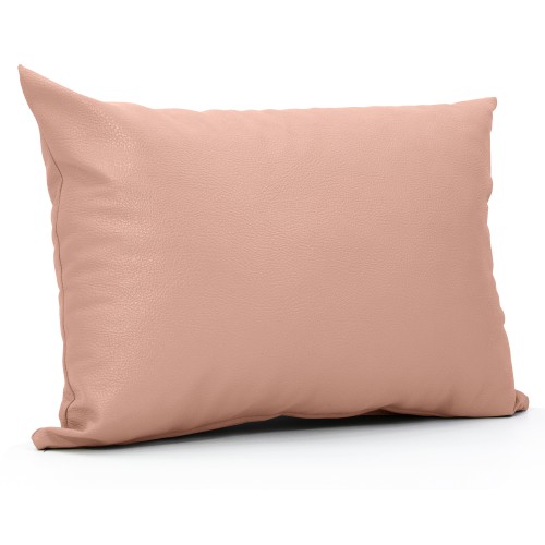 Μαξιλάρι Δερματίνη καναπέ Odario 26 - Dusty Pink Με Φερμουάρ