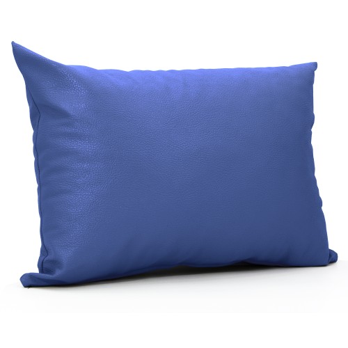 Μαξιλάρι Δερματίνη καναπέ Odario 7 - Egyptian Blue Με Φερμουάρ