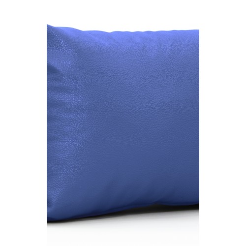 Μαξιλάρι Δερματίνη καναπέ Odario 7 - Egyptian Blue Με Φερμουάρ Μαξιλάρι Δερματίνη καναπέ Odario 7 - Egyptian Blue Με Φερμουάρ