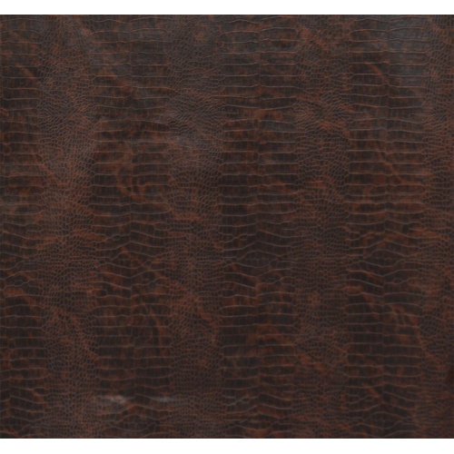 Μαξιλάρα Δερματίνη Δαπέδου Καφέ Nevada Με Φερμουάρ