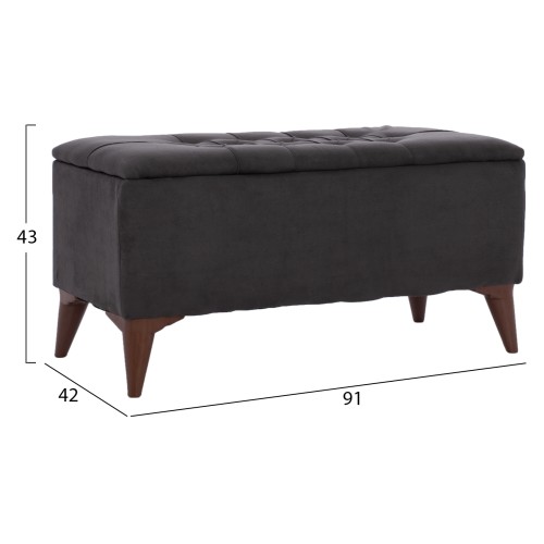 ΣΚΑΜΠΟ ΜΠΑΟΥΛΟ HM9261.01 ΚΑΠΙΤΟΝΕ ΜΕ ΓΚΡΙ ΥΦΑΣΜΑ ΣΚΑΜΠΟ ΜΠΑΟΥΛΟ HM9261.01 ΚΑΠΙΤΟΝΕ ΜΕ ΓΚΡΙ ΥΦΑΣΜΑ