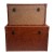 BRYST ΜΠΑΟΥΛΑ SET 2ΤΜΧ COGNAC PURO 64x40xH40cm