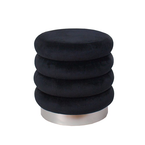 SANDWICH ΣΚΑΜΠΟ ΜΑΥΡΟ 44x44xH42cm SANDWICH ΣΚΑΜΠΟ ΜΑΥΡΟ 44x44xH42cm