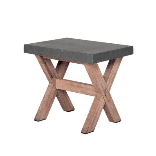 CAMIRO ΣΚΑΜΠΟ CEMENT 50x40xH45cm