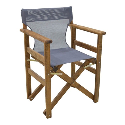 Διάτρητο πανί επαγγελματικό για πολυθρόνα σκηνοθέτη χρώματος ανθρακί Megapap Διάτρητο πανί επαγγελματικό για πολυθρόνα σκηνοθέτη χρώματος ανθρακί Megapap