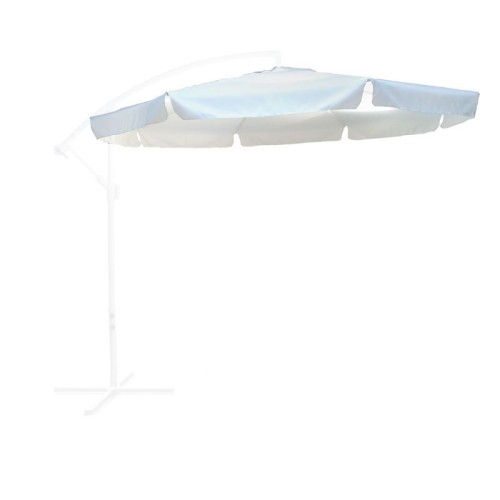 Πανί Ανταλλακτικό Άσπρο Για Ομπρέλα Hanging Φ 300Cm Alu Φ 3m