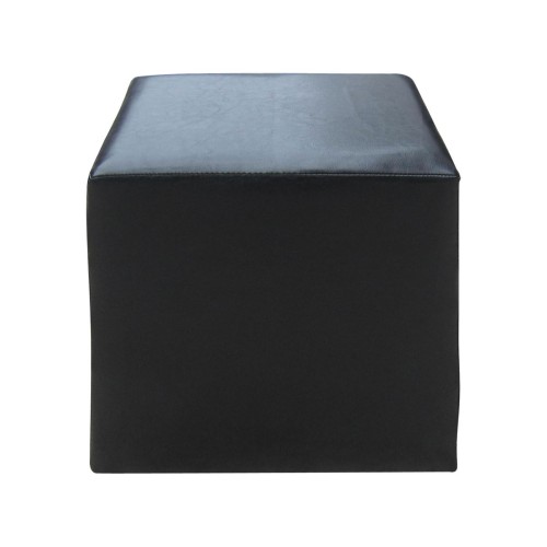 Club Σκαμπό Βοηθητικό, Pu Μαύρο 37x37x42cm Club Σκαμπό Βοηθητικό, Pu Μαύρο 37x37x42cm