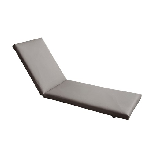 Sunlounger Μαξιλάρι Ξαπλώστρας Pvc Γκρι Με Φερμουάρ & Velcro (Foam+Polyester) 196(78+118)x60x7cm Sunlounger Μαξιλάρι Ξαπλώστρας Pvc Γκρι Με Φερμουάρ & Velcro (Foam+Polyester) 196(78+118)x60x7cm
