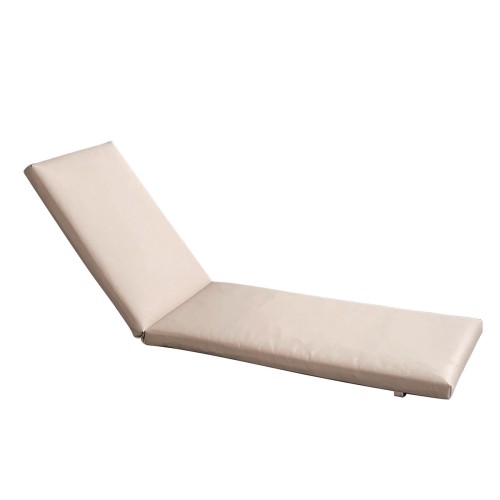Sunlounger Μαξιλάρι Ξαπλώστρας Pvc Μπεζ Με Φερμουάρ & Velcro (Foam+Polyester) 196(78+118)x60x7cm Sunlounger Μαξιλάρι Ξαπλώστρας Pvc Μπεζ Με Φερμουάρ & Velcro (Foam+Polyester) 196(78+118)x60x7cm