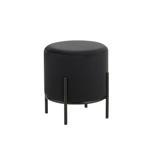 BELLA/R ΣΚΑΜΠΟ BLACK VELVET ΥΦΑΣΜΑ Φ.35Χ38εκ. BELLA/R ΣΚΑΜΠΟ BLACK VELVET ΥΦΑΣΜΑ Φ.35Χ38εκ.