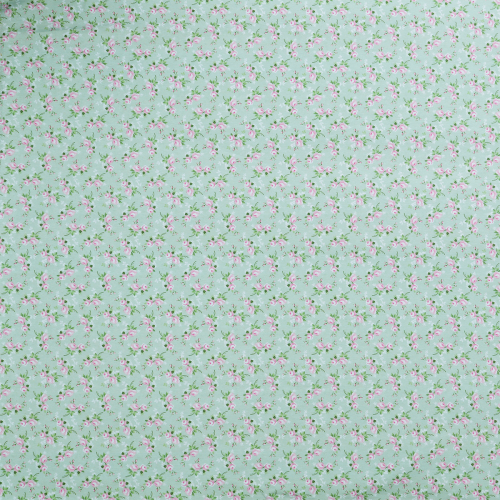 Μαξιλάρι κάθισμα μπαμπού - Με Σχέδιο Abbie - L - Λονέτα Ύφασμα Flowers