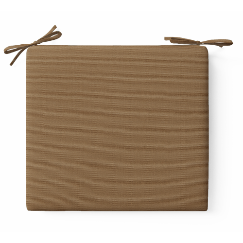 Μαξιλάρι Καρέκλας Αδιάβροχο Μονόχρωμο Καμηλό Από Ομπρελόπανο με δέσιμο Μαξιλάρι Καρέκλας Αδιάβροχο Μονόχρωμο Καμηλό Από Ομπρελόπανο με δέσιμο