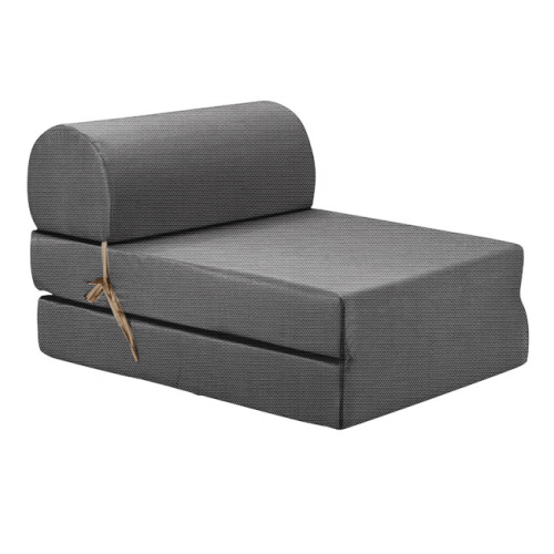 Πολυθρόνα - Κρεβάτι Flip Chair Ημι-αδιάβροχο  ύφασμα γκρι Florina