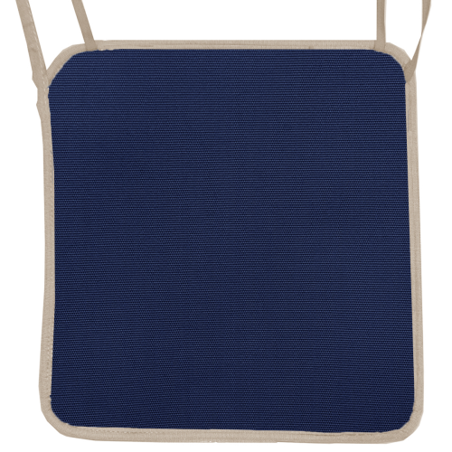 Μαξιλάρι Καρέκλας Αδιάβροχο Με Ρέλι Μονόχρωμο Μπλε Από Ομπρελόπανο Μαξιλάρι Καρέκλας Αδιάβροχο Με Ρέλι Μονόχρωμο Μπλε Από Ομπρελόπανο