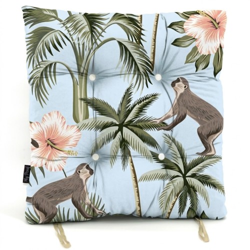 Μαξιλάρι κάθισμα μπαμπού Λονέτα Ύφασμα Monkiki design