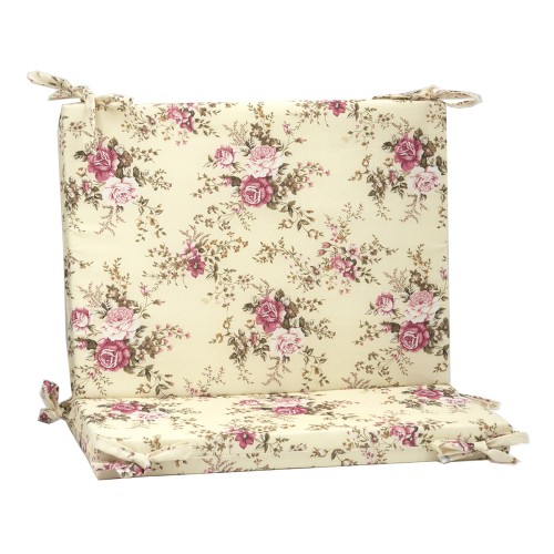 Μαξιλάρι για καναπέδες λονέτα με κορδόνια στην πλάτη σχέδιο Floral Rakel 101 Μαξιλάρι για καναπέδες λονέτα με κορδόνια στην πλάτη σχέδιο Floral Rakel 101