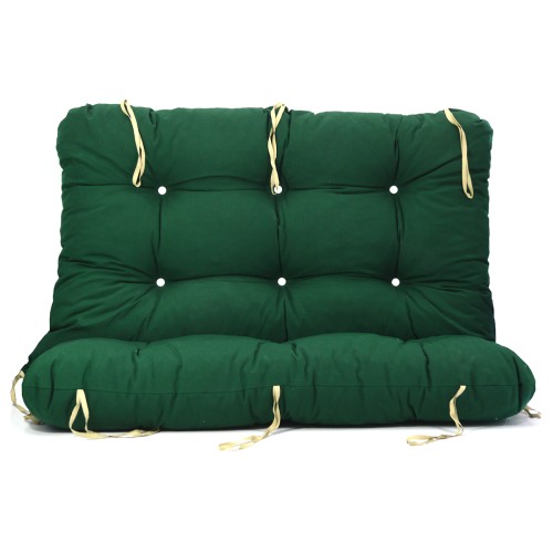 Μαξιλάρι αδιάβροχο για καναπέ με ενσωματωμένη πλάτη Μονόχρωμο κυπαρισσί από ομπρελόπανο Μαξιλάρι αδιάβροχο για καναπέ με ενσωματωμένη πλάτη Μονόχρωμο κυπαρισσί από ομπρελόπανο