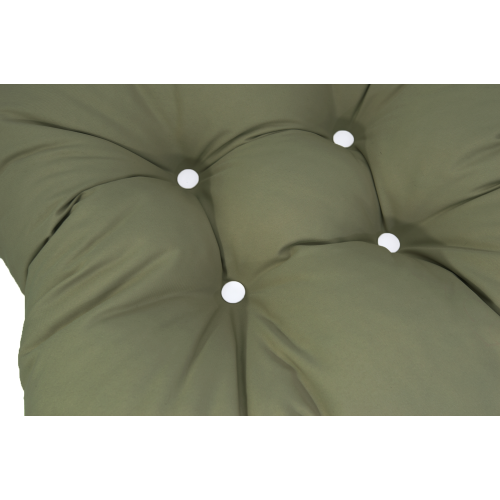 Μαξιλάρι αδιάβροχο για κάθισμα με κουμπιά Kakki