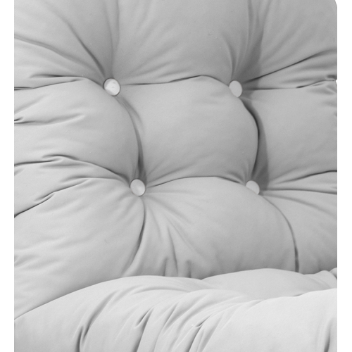 Μαξιλάρι αδιάβροχο μπαμπού μονόχρωμο λευκό από Ομπρελόπανο με πλάτη Μαξιλάρι αδιάβροχο μπαμπού μονόχρωμο λευκό από Ομπρελόπανο με πλάτη