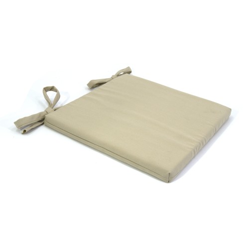 Μαξιλάρι Καρέκλας Αδιάβροχο Μονόχρωμο Μπεζ  με δέσιμο Μαξιλάρι Καρέκλας Αδιάβροχο Μονόχρωμο Μπεζ  με δέσιμο