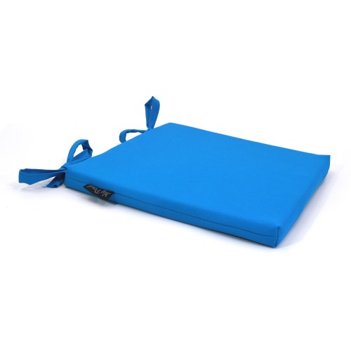 Μαξιλάρι Καρέκλας Αδιάβροχο Μονόχρωμο Μπλέ ανοιχτό Από Ομπρελόπανο με δέσιμο Μαξιλάρι Καρέκλας Αδιάβροχο Μονόχρωμο Μπλέ ανοιχτό Από Ομπρελόπανο με δέσιμο