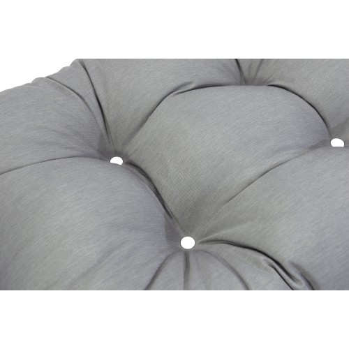 Μαξιλάρι αδιάβροχο 100% PP Olefin γκρι κάθισμα με κουμπιά