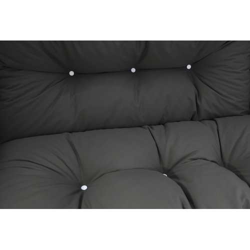 Μαξιλάρι αδιάβροχο για καναπέ με ενσωματωμένη πλάτη γκρι σκούρο Μαξιλάρι αδιάβροχο για καναπέ με ενσωματωμένη πλάτη γκρι σκούρο