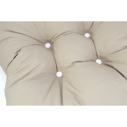 Μαξιλάρι πέταλο αδιάβροχο για κάθισμα με κουμπιά Μπέζ Μαξιλάρι πέταλο αδιάβροχο για κάθισμα με κουμπιά Μπέζ