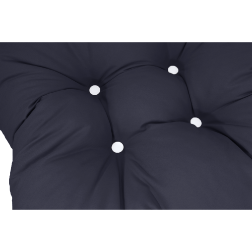 Μαξιλάρι πέταλο αδιάβροχο για κάθισμα με κουμπιά μπλέ σκούρο Μαξιλάρι πέταλο αδιάβροχο για κάθισμα με κουμπιά μπλέ σκούρο