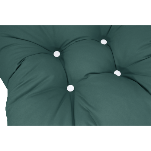 Μαξιλάρι πέταλο αδιάβροχο για κάθισμα με κουμπιά Πετρόλ Μαξιλάρι πέταλο αδιάβροχο για κάθισμα με κουμπιά Πετρόλ