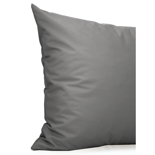 Μαξιλάρι αδιάβροχο καναπέ - δαπέδου Ομπρελόπανο μονόχρωμο γκρι | Μαξιλάρι αδιάβροχο καναπέ - δαπέδου Ομπρελόπανο μονόχρωμο γκρι |