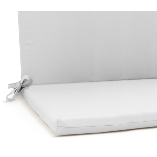 Μαξιλάρι για καναπέδες αδιάβροχο με κορδόνια στην πλάτη λευκό Μαξιλάρι για καναπέδες αδιάβροχο με κορδόνια στην πλάτη λευκό