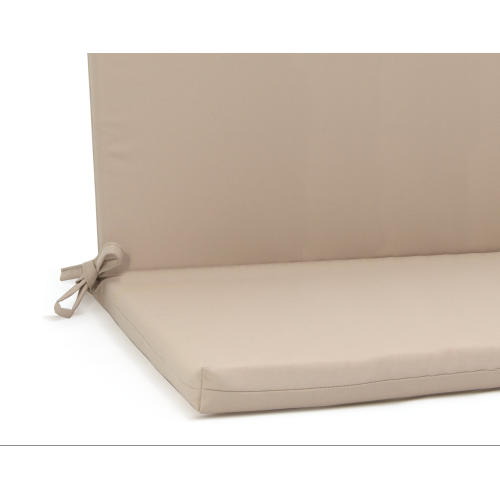 Μαξιλάρι για καναπέδες αδιάβροχο με κορδόνια στην πλάτη μπέζ μονόχρωμο Μαξιλάρι για καναπέδες αδιάβροχο με κορδόνια στην πλάτη μπέζ μονόχρωμο