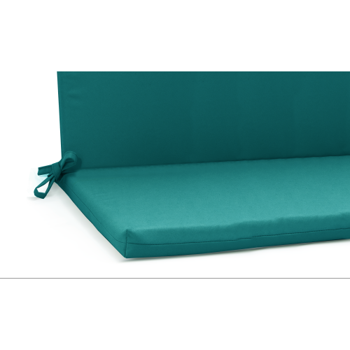 Μαξιλάρι για καναπέδες αδιάβροχο με κορδόνια στην πλάτη πετρόλ Μαξιλάρι για καναπέδες αδιάβροχο με κορδόνια στην πλάτη πετρόλ